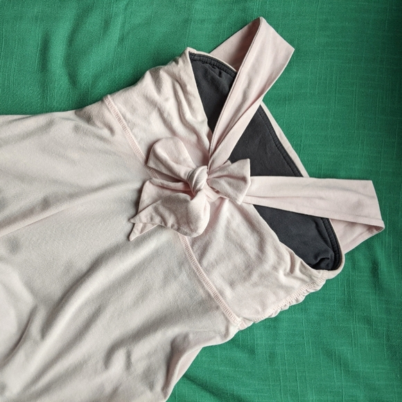 Lululemon Reversible Pink/Gray Adjustable Jersey Midi Dress - Picture 5 of 16